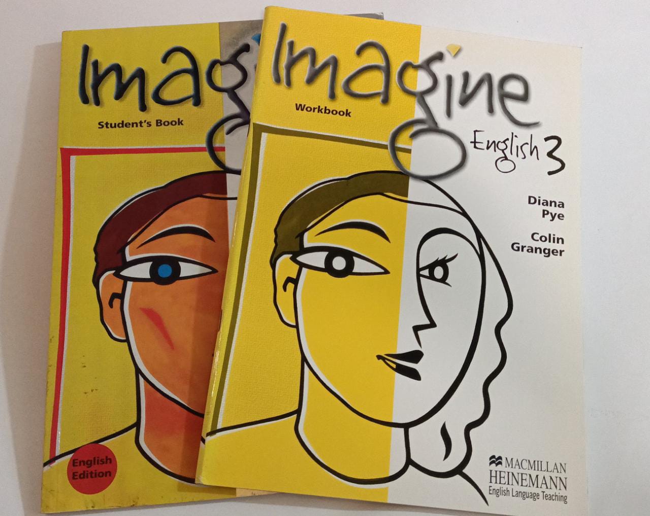 Texto Apoyo Escolar 3 Medio Ingles Imagine 3 Book + Workbook * Ed MacMillan